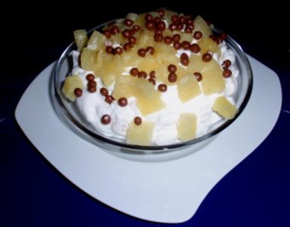 Ananas-Sahne-Jogurtcreme - Rezept - Bild Nr. 4