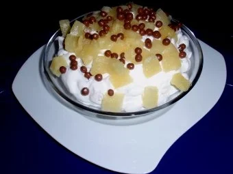 Ananas-Sahne-Jogurtcreme - Rezept - Bild Nr. 4