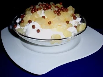Ananas-Sahne-Jogurtcreme - Rezept - Bild Nr. 5
