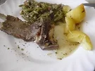 Lamm nach zyprischer Räuberart ~ Arni kleftiko - Rezept