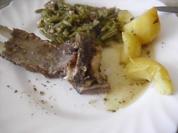 Lamm nach zyprischer Räuberart ~ Arni kleftiko - Rezept