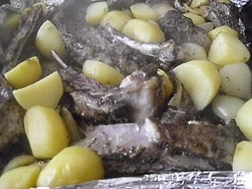 Rezept: Lamm nach zyprischer Räuberart ~ Arni kleftiko Bild Nr. 11 Lamm nach zyprischer Räuberart ~ Arni kleftiko - Rezept - Bild Nr. 11