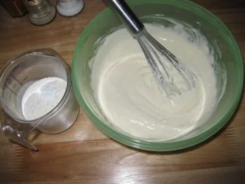 Rezept: Gemüse-Quarkplätzchen mit Kräuterrahm Bild Nr. 3 Gemüse-Quarkplätzchen mit Kräuterrahm - Rezept - Bild Nr. 3