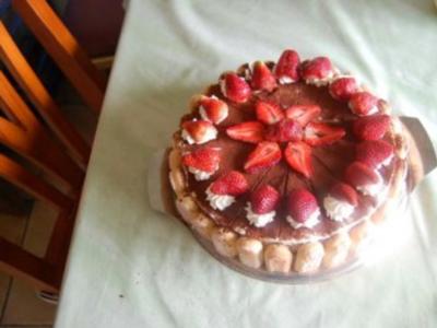 Tiramisu - Erdbeer - Torte - Rezept