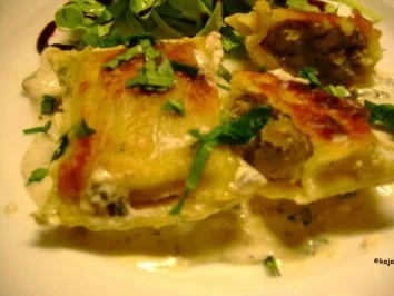 Pasta: Maultaschen an Bärlauchcreme - Rezept