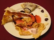 Dreierlei Minicrepes - Rezept