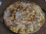 Rhabarberkuchen mit Schmandguss - Rezept