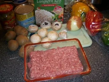 Hackpfanne mit Reis - Rezept - Bild Nr. 2