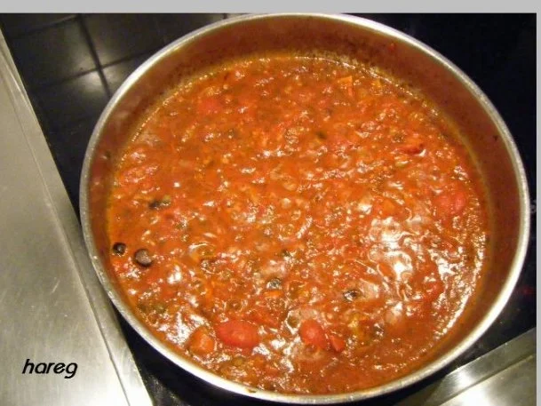 Rezept: Linguine con pomodori, olive e capperi Bild Nr. 3 Linguine con pomodori, olive e capperi - Rezept - Bild Nr. 3