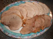 Schinkenbraten mit Speckbohnen u. Salzkartoffeln ♥ ♥ ♥ - Rezept