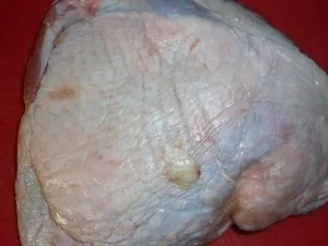 Rezept: Putenbraten mit Dattel - Physalissauce zu Pilzen an Reis Bild Nr. 6 Putenbraten mit Dattel - Physalissauce zu Pilzen an Reis - Rezept - Bild Nr. 6