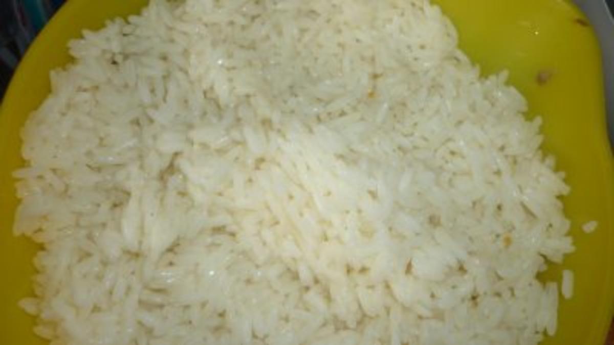 Putenbraten mit Dattel - Physalissauce zu Pilzen an Reis - Rezept - Bild Nr. 2