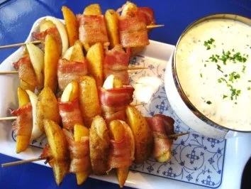 Rezept: Herzhafte Kartoffel-Spieße ... Bild Nr. 5 Herzhafte Kartoffel-Spieße ... - Rezept - Bild Nr. 5