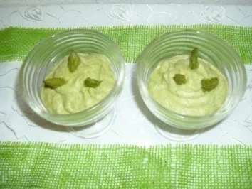 Grüne Spargelmousse - Rezept