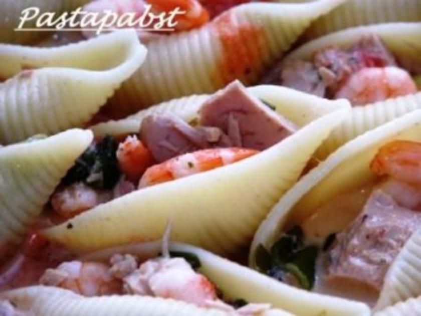 Conchiglioni mit Thunfischsauce - Rezept - kochbar.de