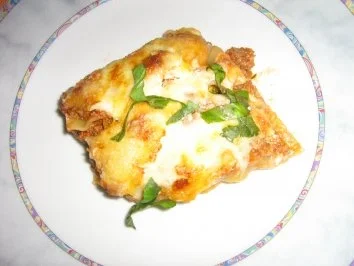 Rezept: Hack-Zucchini-Lasagne Hack-Zucchini-Lasagne - Rezept