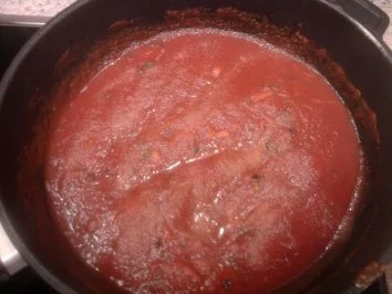 Rezept: Basilikum-Mozzarella-Hähnchenbrust Bild Nr. 7 Basilikum-Mozzarella-Hähnchenbrust - Rezept - Bild Nr. 7