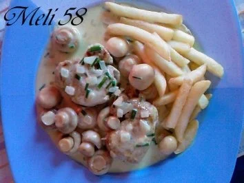 Fleisch: Schweine-Medaillons in Currysoße - Rezept