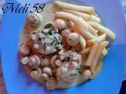 Fleisch: Schweine-Medaillons in Currysoße - Rezept