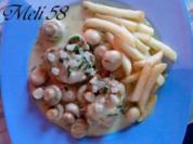 Fleisch: Schweine-Medaillons in Currysoße - Rezept