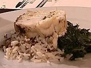 Gebackener Seeteufel mit Knoblauch - Rezept