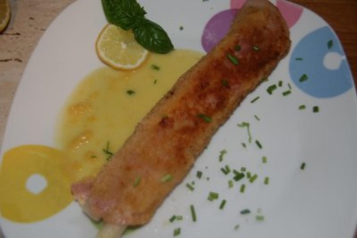 Bilder für Spargel: Spargel paniert - Rezept