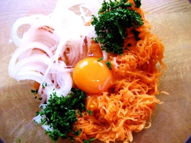 Möhren-Puffer ... - Rezept - Bild Nr. 9