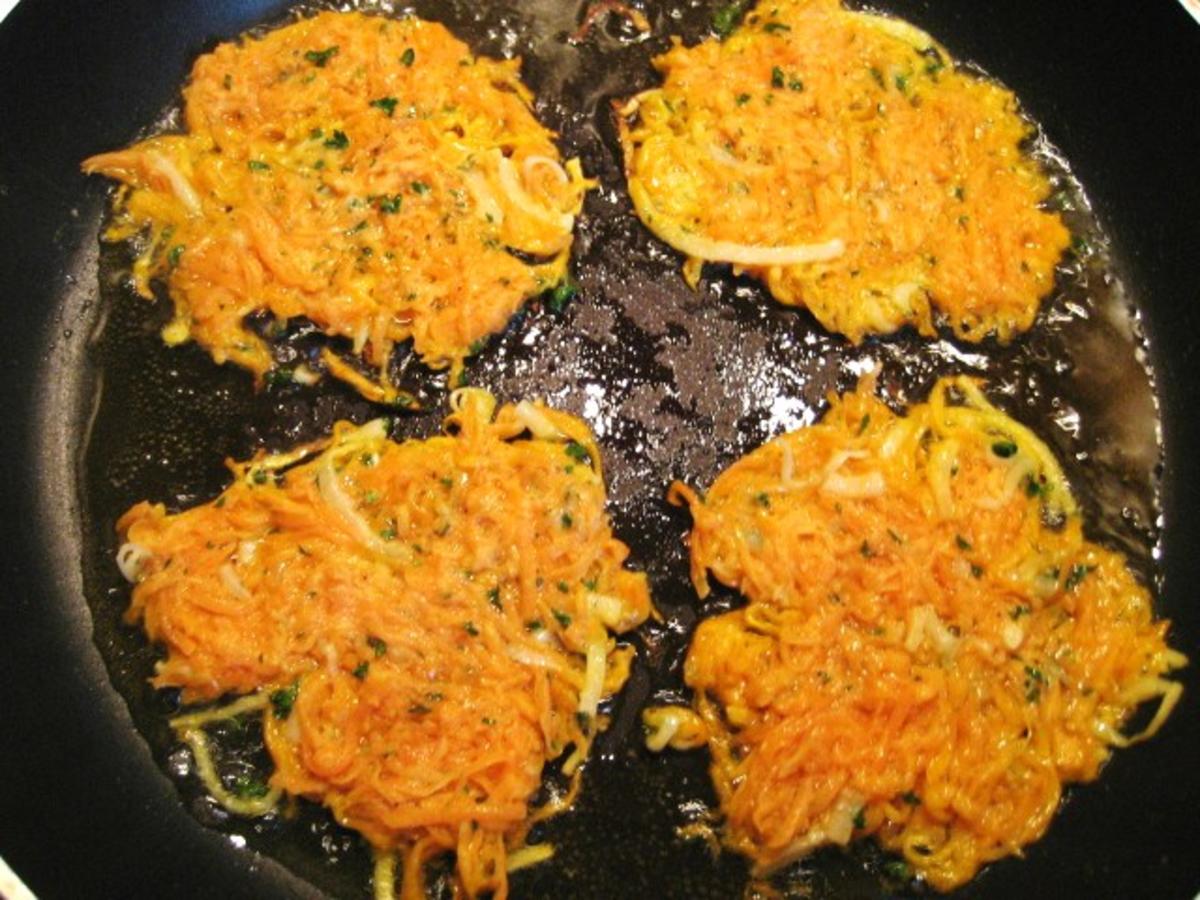 Möhren Puffer - einfach - von mimi