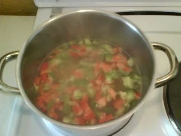 Rezept: Suppe: Scharfe Buchstabensuppe Bild Nr. 4 Suppe: Scharfe Buchstabensuppe - Rezept - Bild Nr. 4