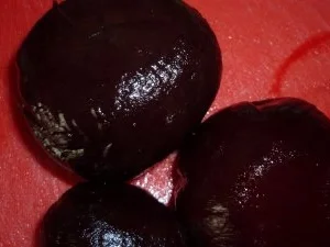 Grüne Capeletti im Rote Beete-Carpaccio-Nest mit gebackenem Honig-Ziegenkäse - Rezept - Bild Nr. 3