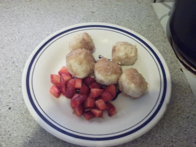 Quarkbällchen (-klöße) - Rezept