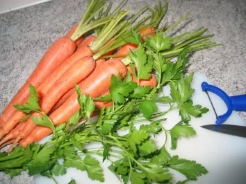 Möhrenstifte griechisch - Rezept