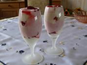 Dessert: Bananen - und Erdbeer - Quark - Rezept