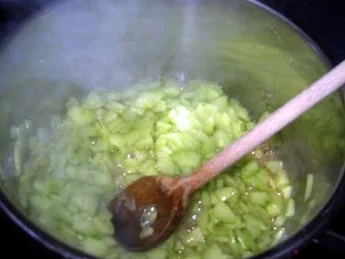 Gurkensuppe mit Bacon-Chips - Rezept - Bild Nr. 5