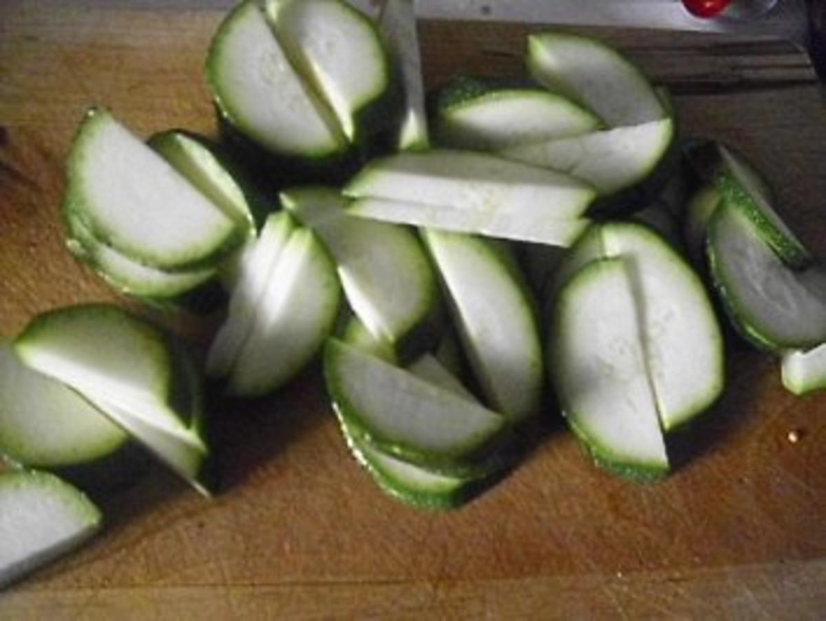 Zucchini-Salat / Salata kolokithakia - Rezept - Bild Nr. 2