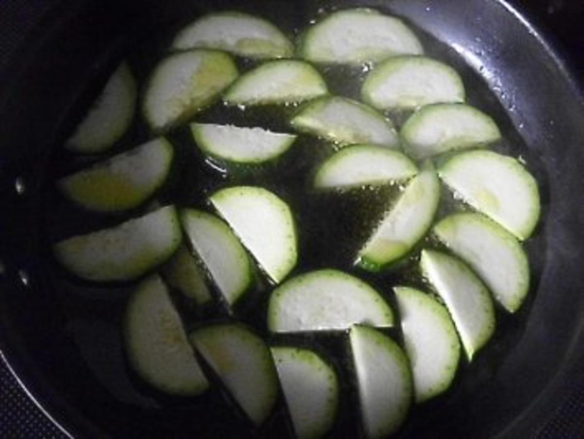 Zucchini-Salat / Salata kolokithakia - Rezept - Bild Nr. 3
