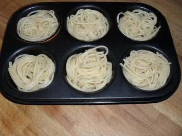 Spaghetti - Muffins - Rezept - Bild Nr. 2