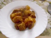 Schweinenacken in Retsinawein / Chirino juwetsi - Rezept