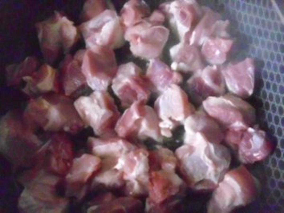 Schweinenacken in Retsinawein / Chirino juwetsi - Rezept - Bild Nr. 4