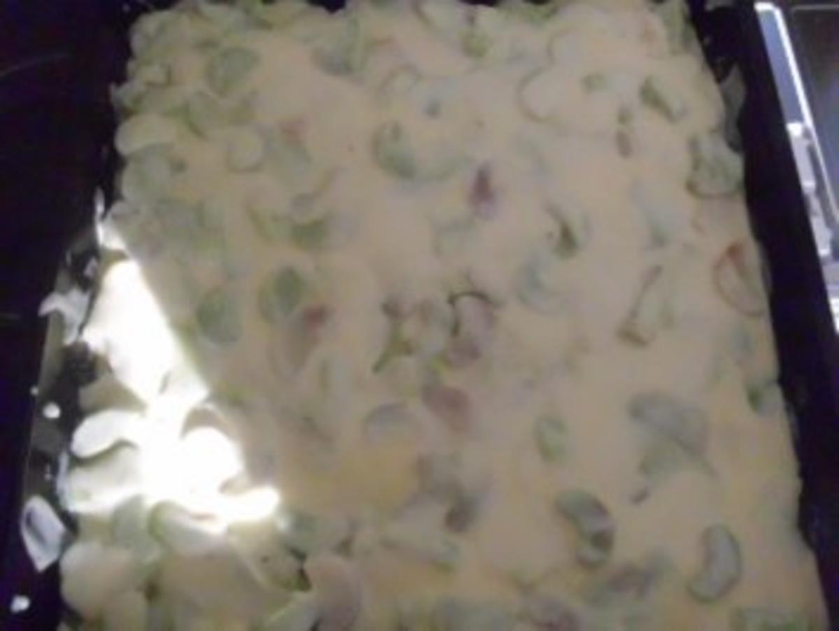 Rhabarberkuchen mit Quarkguss - Rezept - Bild Nr. 9