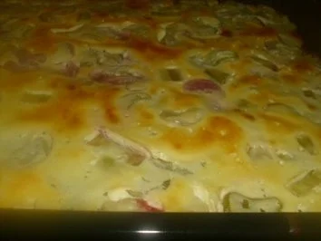 Rezept: Rhabarberkuchen mit Quarkguss Bild Nr. 11 Rhabarberkuchen mit Quarkguss - Rezept - Bild Nr. 11