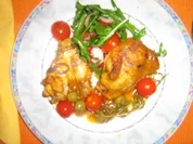 Hähnchen mediteran - Rezept