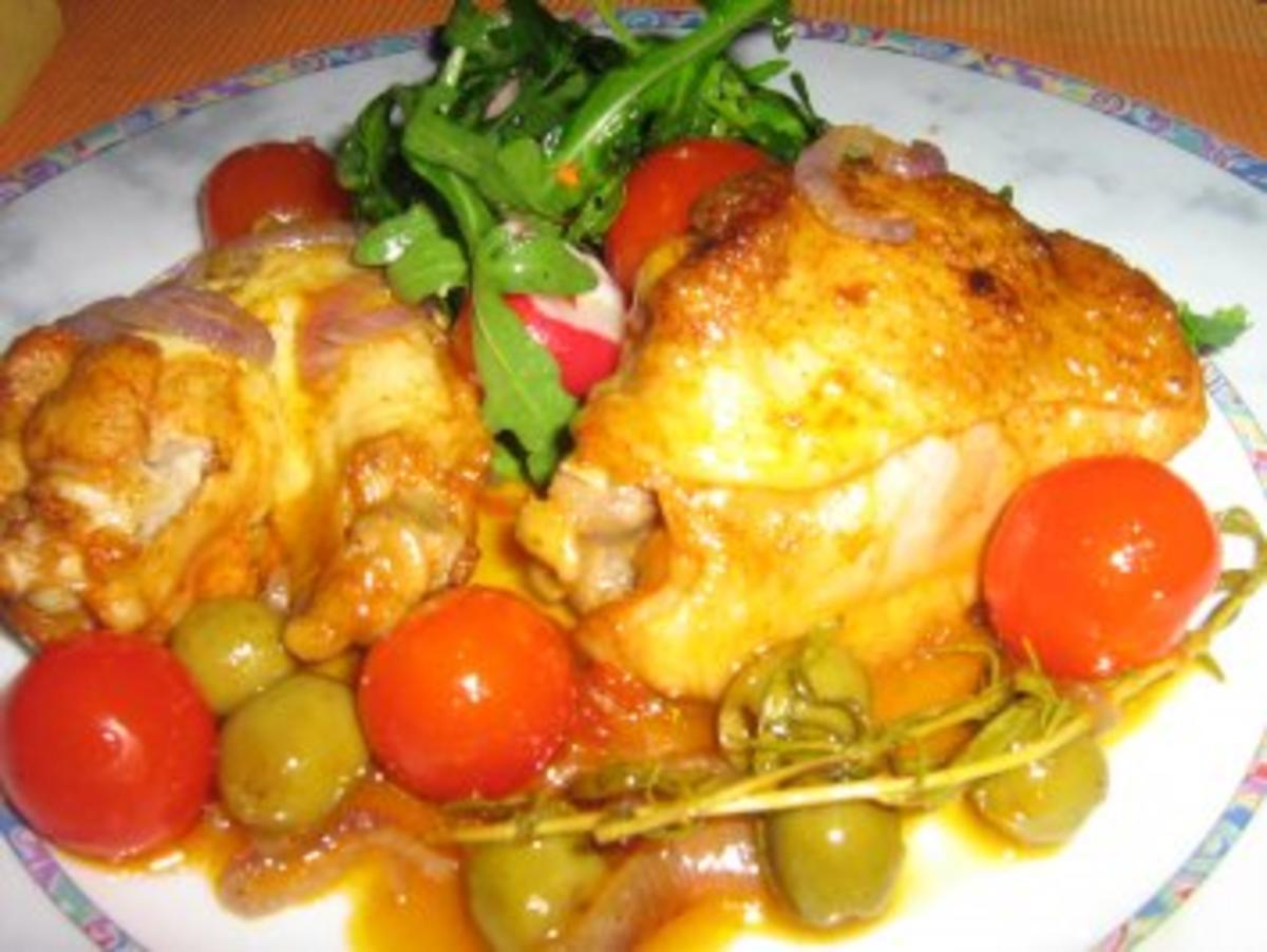 Hähnchen mediteran - Rezept - Bild Nr. 5