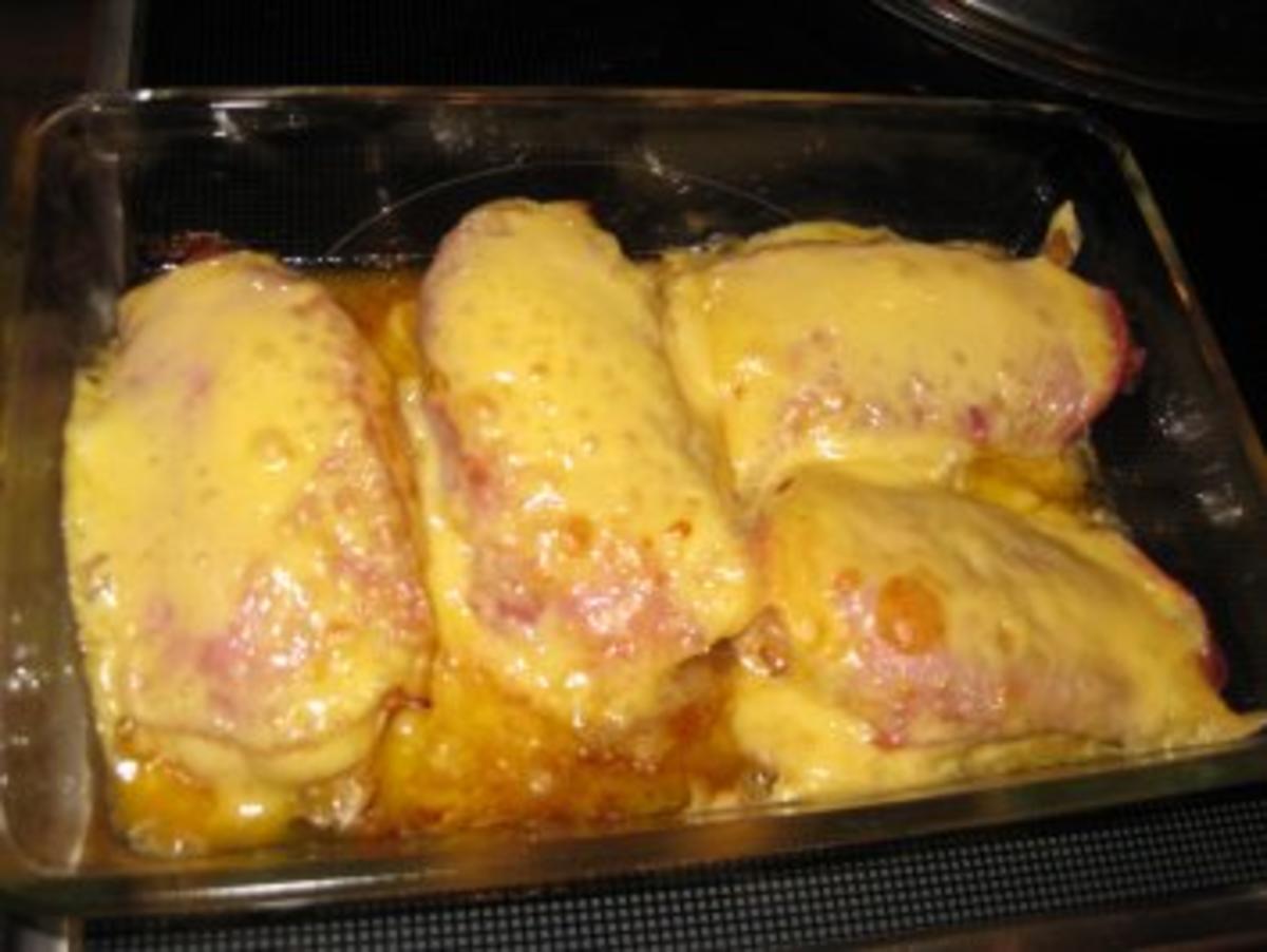 Fleisch - Hühnchen überbacken - Rezept - Bild Nr. 2