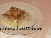 Rhabarberkuchen mit Mascarpone - Dickmannscreme - Rezept