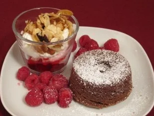 Warmer Schokoladenkuchen - Rezept