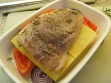 Fisch + Meeresfrüchte: Fischschnitten gefüllt - Rezept - Bild Nr. 2