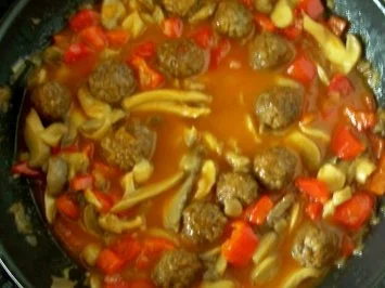 Kochen: Jägerbällchen - Rezept - Bild Nr. 8