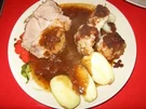 Schweinerollbraten in Altbier mariniert - Rezept