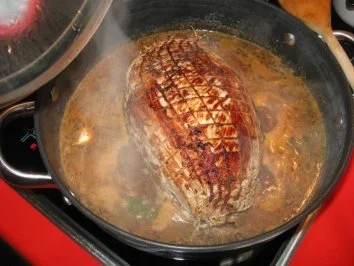 Schweinerollbraten in Altbier mariniert - Rezept - Bild Nr. 11